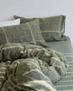 Top of Bed King Duvet Cover Set ;Green