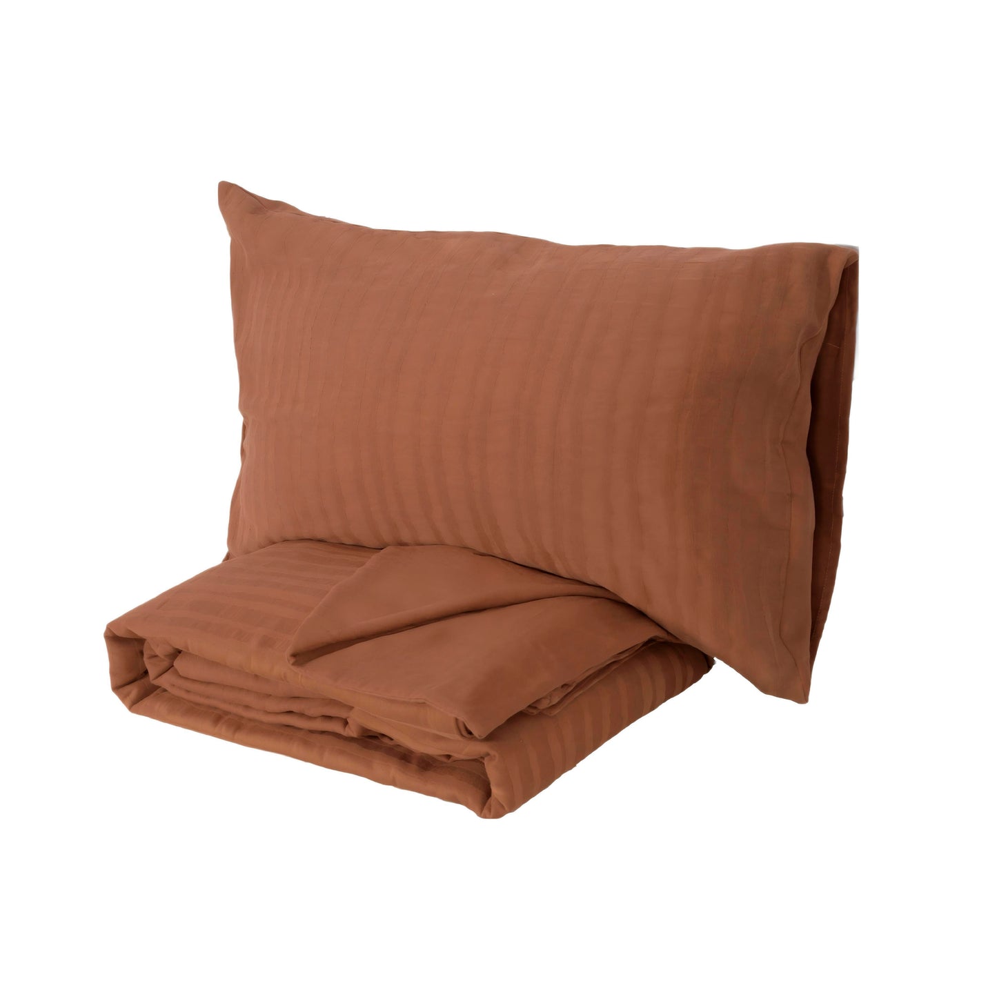 Top of Bed King Duvet Cover Set;Brown