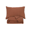 Top of Bed King Duvet Cover Set;Brown