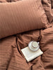 Top of Bed King Duvet Cover Set;Brown
