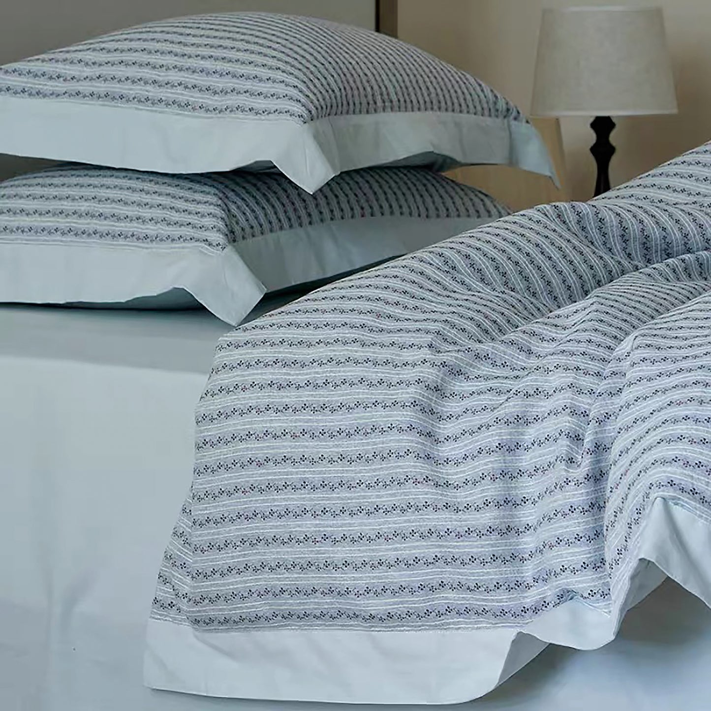 Top of Bed King Duvet Cover Set;Blue