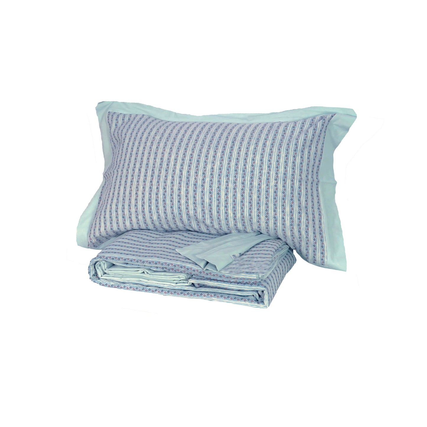 Top of Bed King Duvet Cover Set;Blue