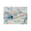 Top of Bed King Duvet Cover Set;Pink/White