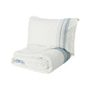 Top of Bed King Coverlet Set;White