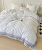 Top of Bed King Coverlet Set;White