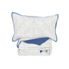 Top of Bed King Coverlet Set;White