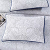 Top of Bed King Coverlet Set;White