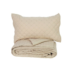 Top of Bed King Coverlet Set;Brown