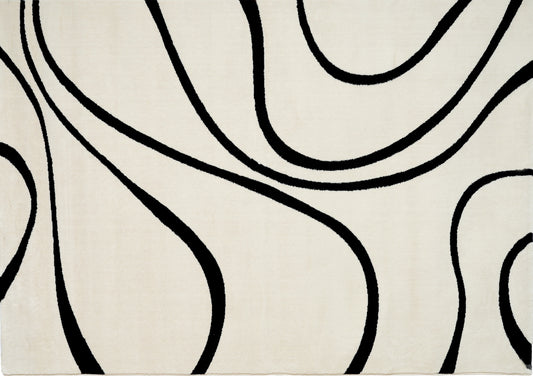 Large Rug;Black/White