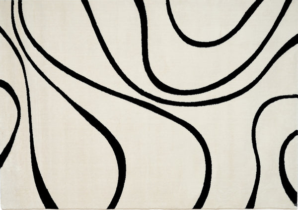 Large Rug;Black/White