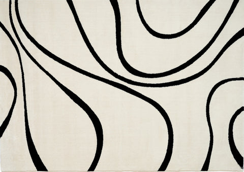 Large Rug;Black/White