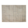 Rug Large;Light Gray/White