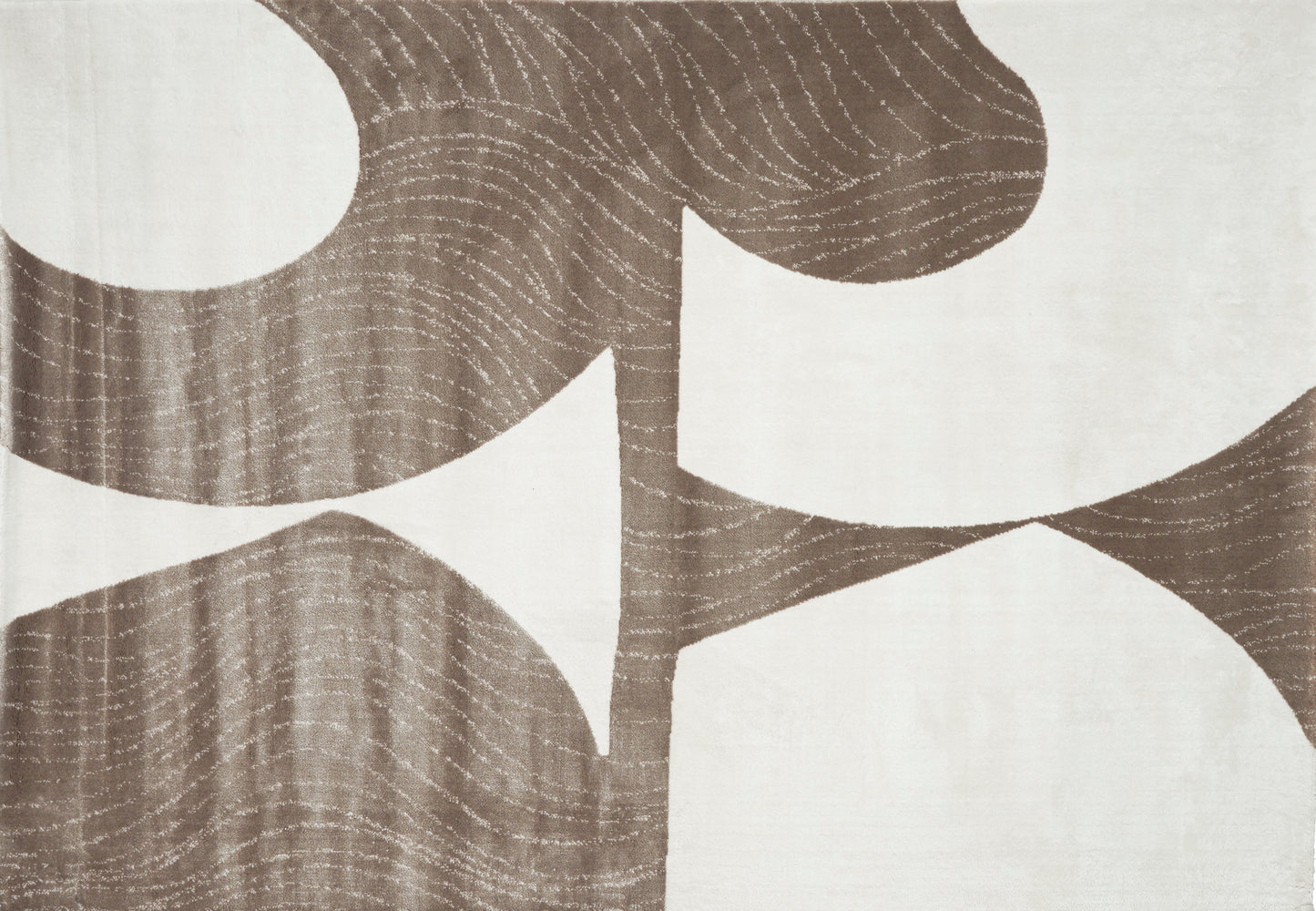 Rug Medium;Light Gray/White