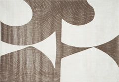 Rug Large;Light Gray/White