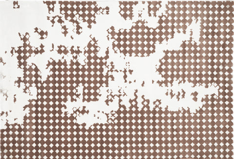 Rug Large;White/Brown