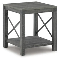 Freedan End Table;Grayish Brown