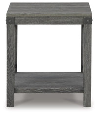 Freedan End Table;Grayish Brown