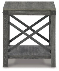 Freedan End Table;Grayish Brown