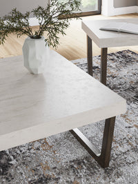 Westenfort Occasional Table Set; Espresso/Gray
