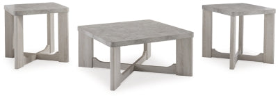 Garnilly Table (Set of 3);WHITEWASH