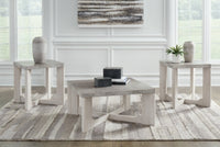 Garnilly Table (Set of 3);WHITEWASH