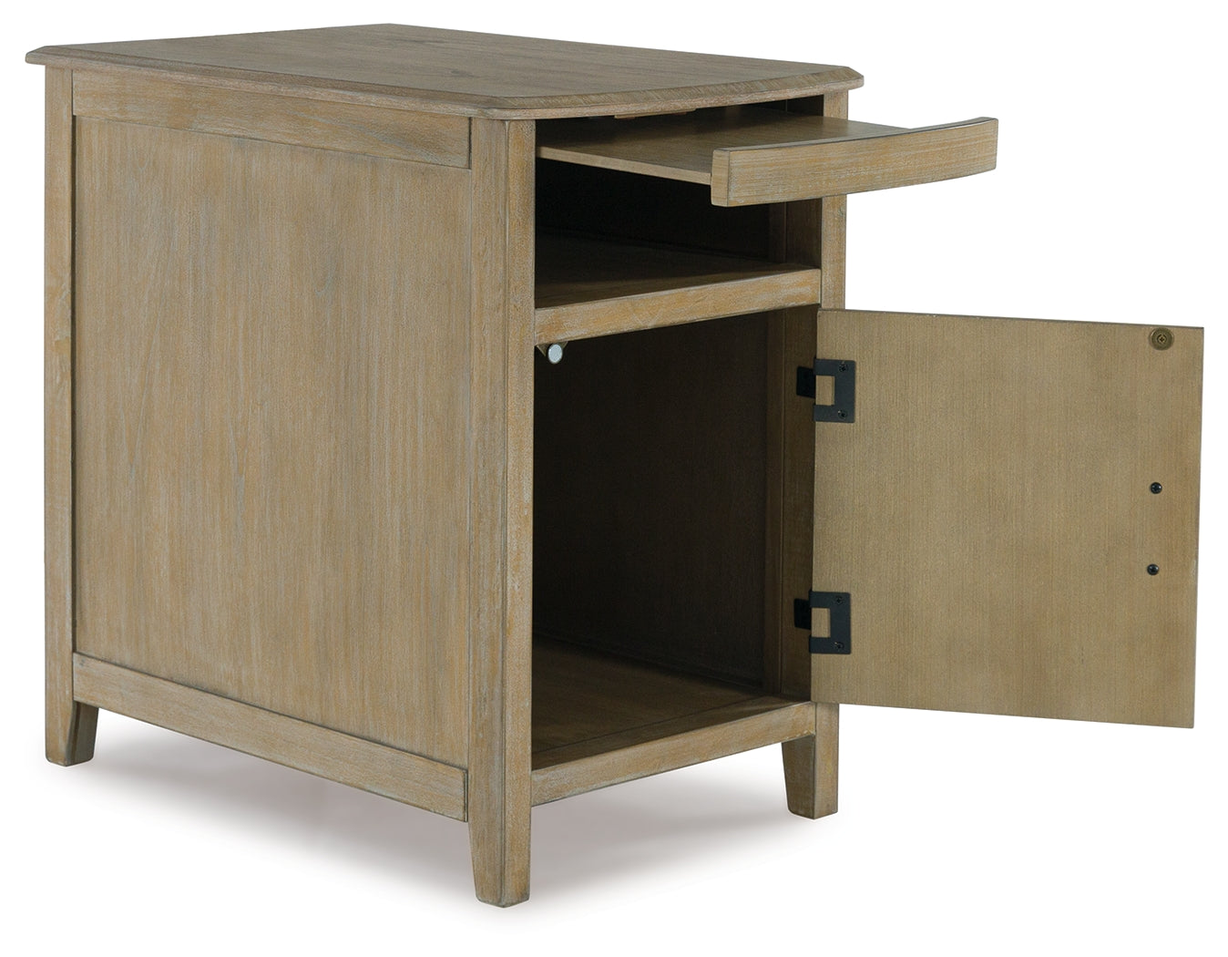 Devonsted Chairside End Table;Light Brown