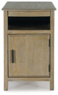 Devonsted Chairside End Table;Light Brown