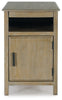 Devonsted Chairside End Table;Light Brown