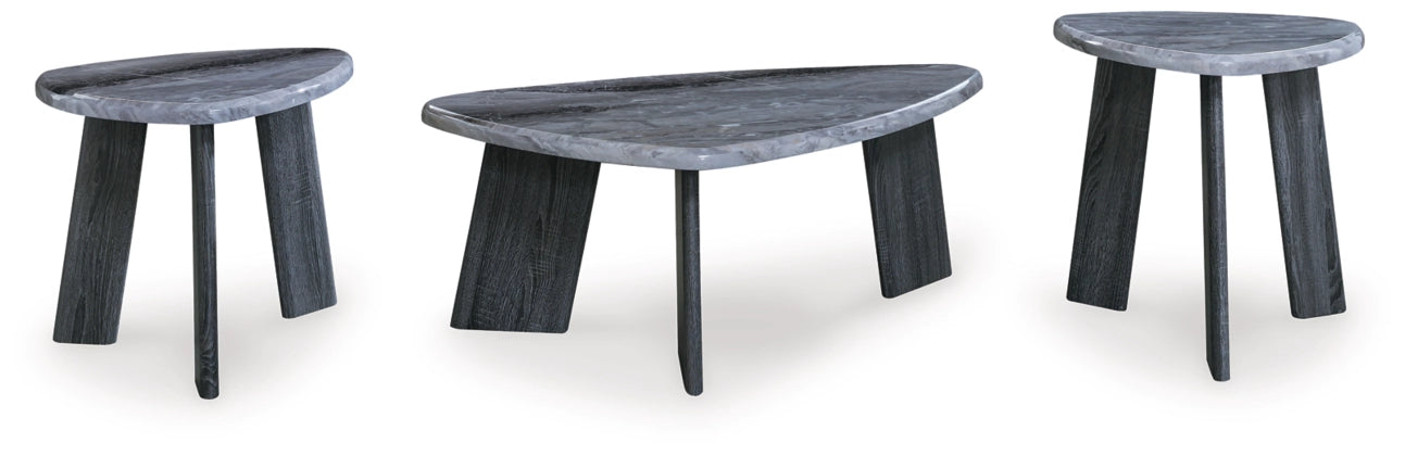Bluebond Occasional Table Set (3/CN);Gray