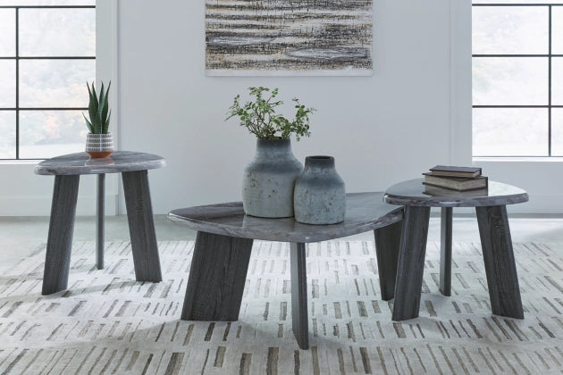 Bluebond Occasional Table Set (3/CN);Gray