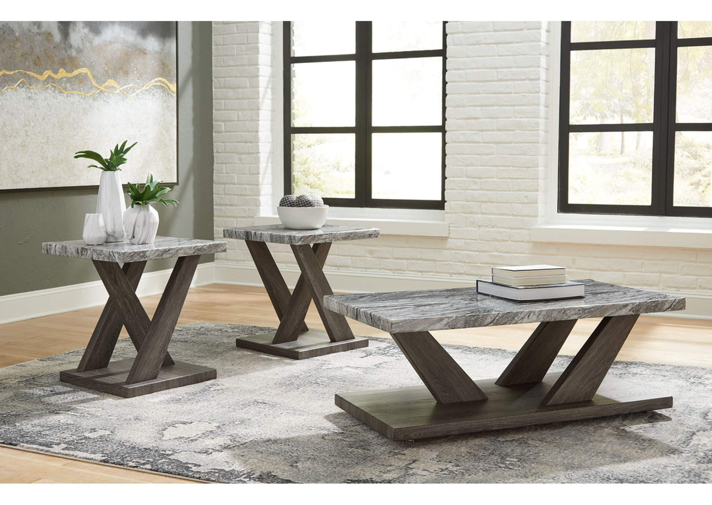 Bensonale Table (Set of 3) - Ashley Furniture - Brunei