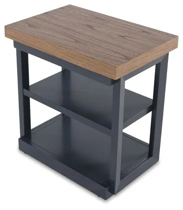 Landocken Table (Set of 3);Brown/Blue
