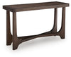 Korestone Sofa Table;Dark Brown
