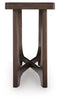Korestone Sofa Table;Dark Brown