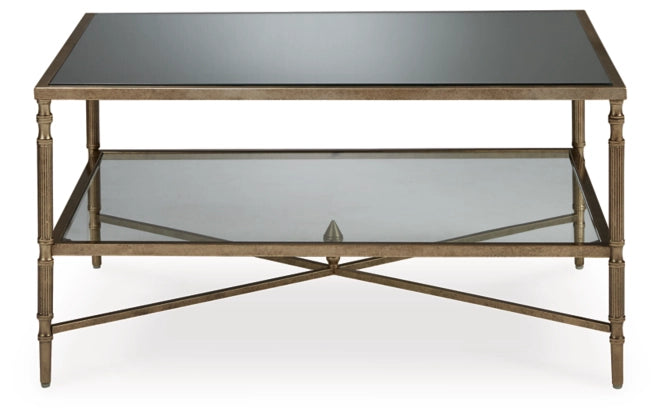 Cloverty Rectangular Cocktail Table