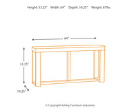 Watson Sofa/Console Table - Ashley Furniture - Brunei