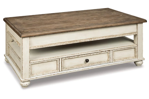 Realyn Coffee Table with Lift Top