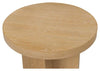 Chimefield Round End Table;Bisque