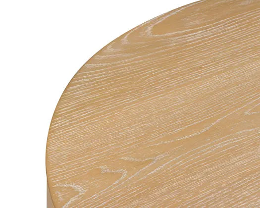 Chimefield Round End Table;Bisque