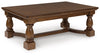 Sturlayne Rectangular Cocktail Table;Brown