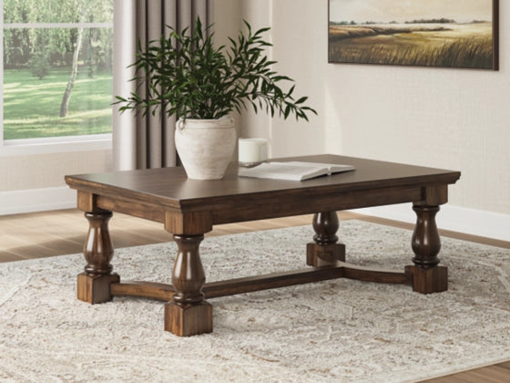 Sturlayne Rectangular Cocktail Table;Brown