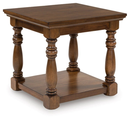 Sturlayne Rectangular End Table;Brown