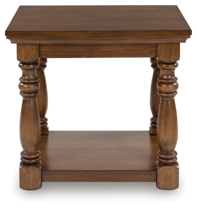 Sturlayne Rectangular End Table;Brown