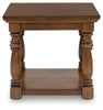 Sturlayne Rectangular End Table;Brown
