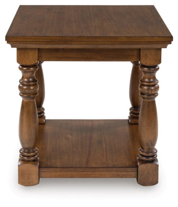Sturlayne Rectangular End Table;Brown