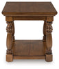 Sturlayne Rectangular End Table;Brown