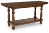 Sturlayne Flip Top Sofa Table;Brown