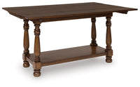 Sturlayne Flip Top Sofa Table;Brown
