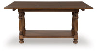 Sturlayne Flip Top Sofa Table;Brown