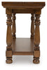 Sturlayne Flip Top Sofa Table;Brown